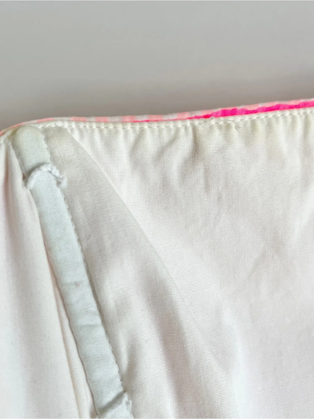 Lilly Pulitzer strapless pink gingham dress womens 8 Lowe seersucker preppy mini - Picture 9 of 14